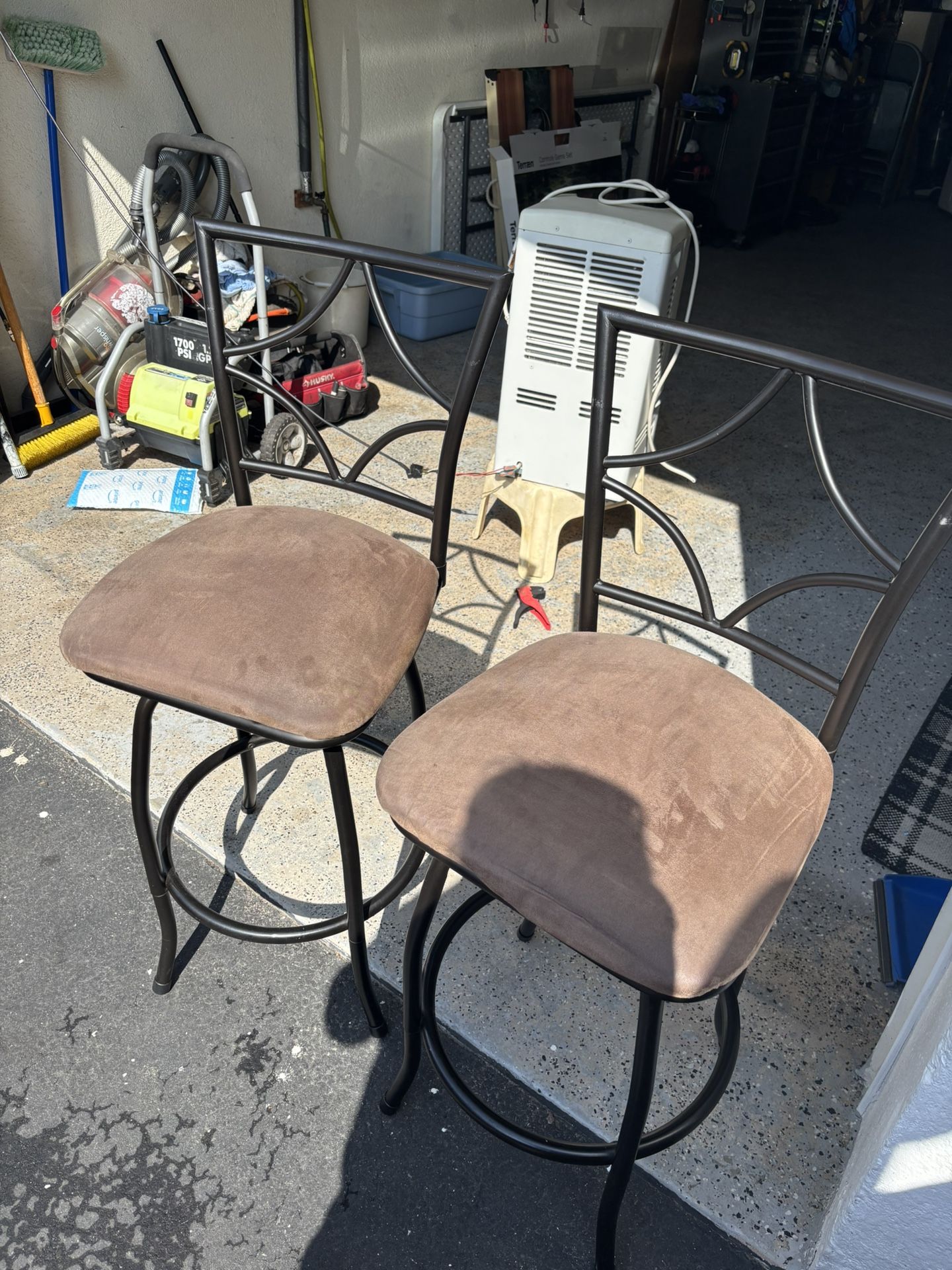 two bar chairs