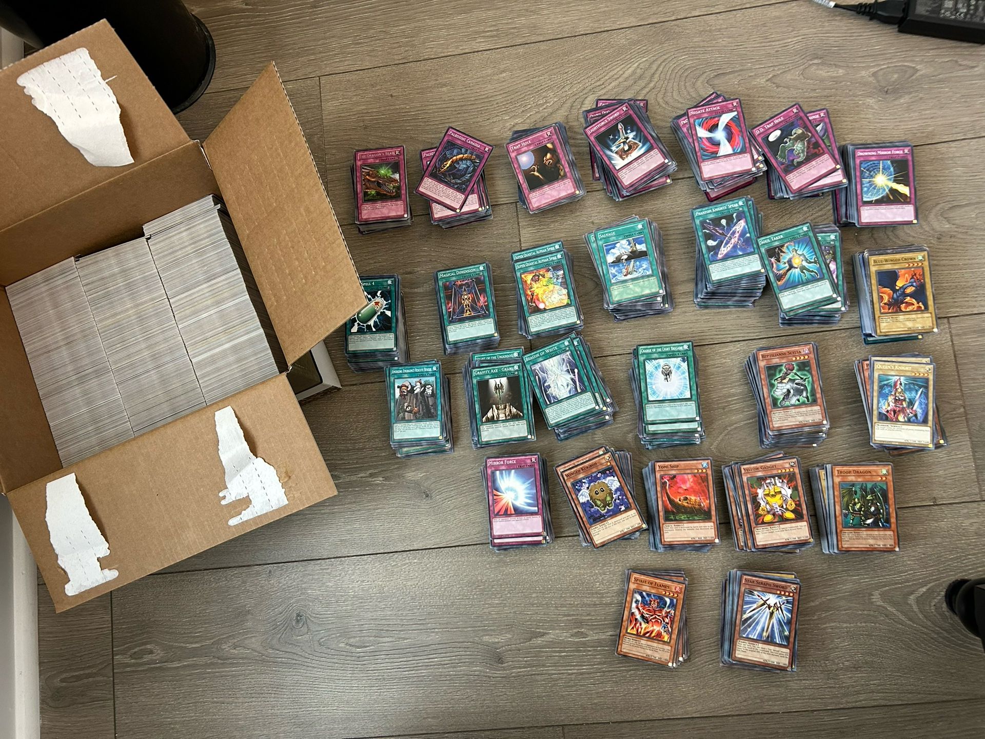 Lot Of 4500+ Yu-Gi-Oh! Rare & Common Cards - Varying Sets And Condition.