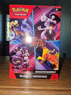 Pokemon DESTINED RIVALS Booster Bundle SCARKET VIOLET Trading Cards TCG