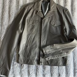Men’s Leather Jacket.