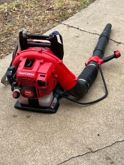 CRAFTSMAN BP510 51-cc 2-cycle 600-CFM 220-MPH Gas Backpack Leaf Blower