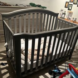 Baby Crib - Converts To Day Bed