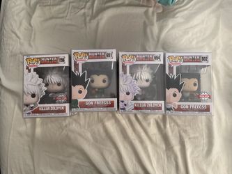 Hunter x Hunter Funko Pop Set of 4