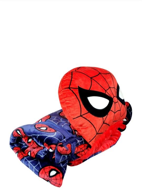 Spiderman Slumber Bag with Pillow