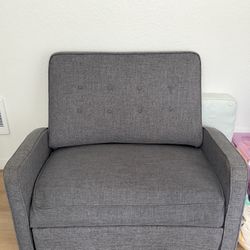 Recliner Couch/ Chair (Grey)