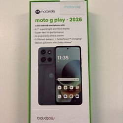 ‼️💥MOTO G PLAY -2026💥‼️