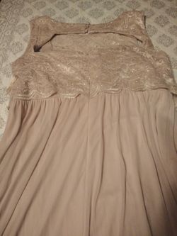 Champagne dress