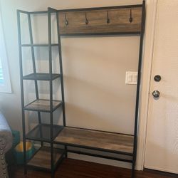 Entry Way Storage Shelving 