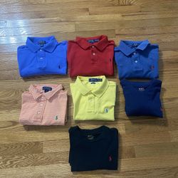 Polo Ralph Lauren big kids polo shirts size large