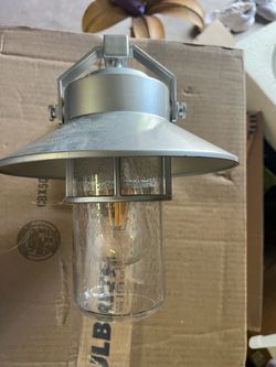 Wall Sconce with Seeded Glass