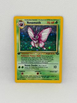 1 Edition Venomoth Jungle 13/64 pokemon