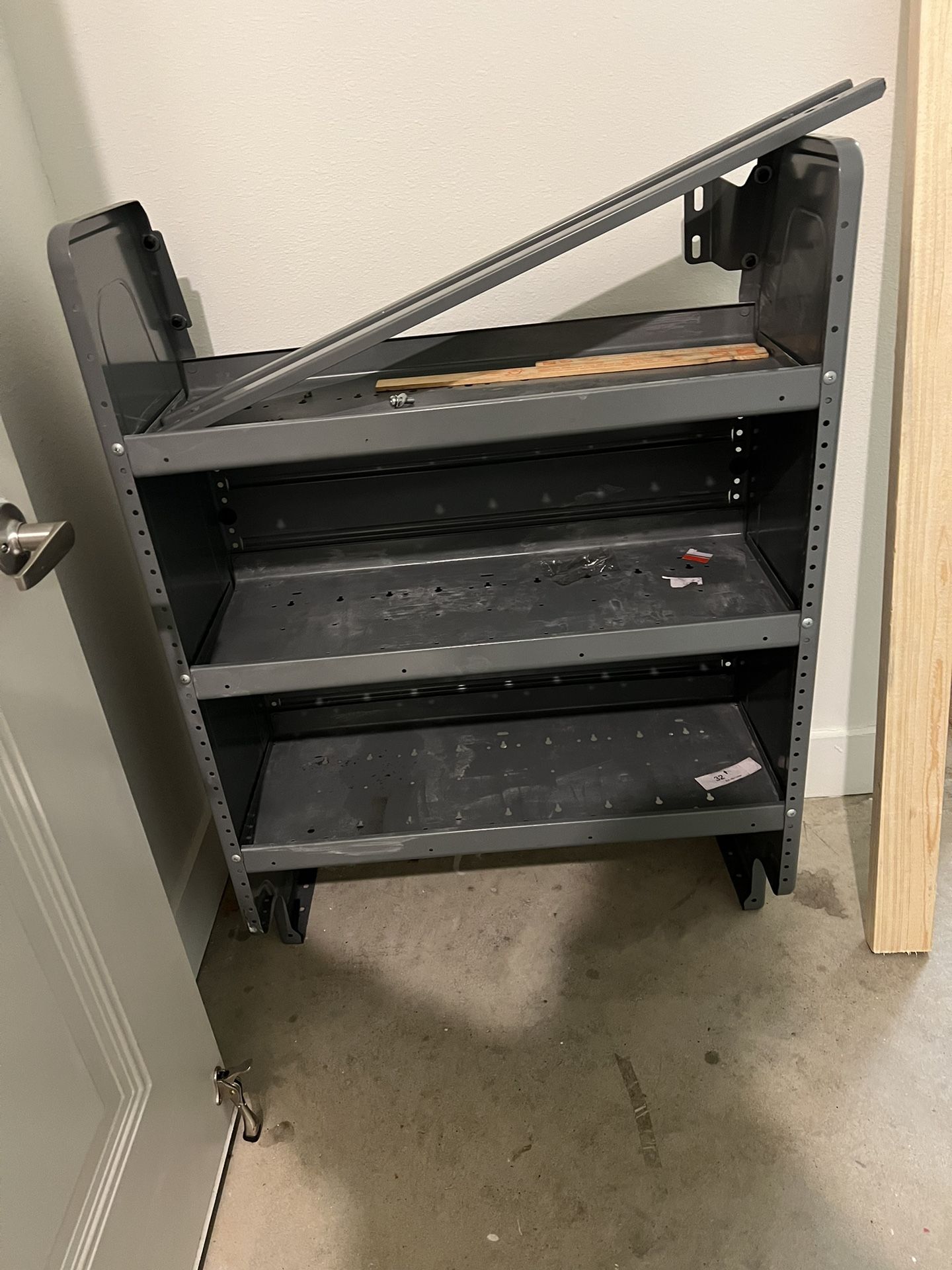 Steel Shelving Storage For A Van 