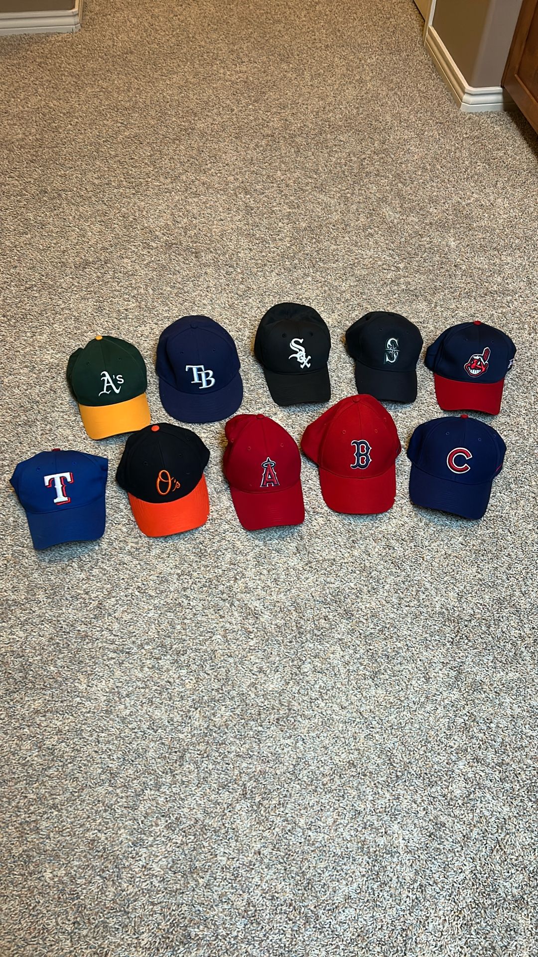 MLB Adjustable Hats