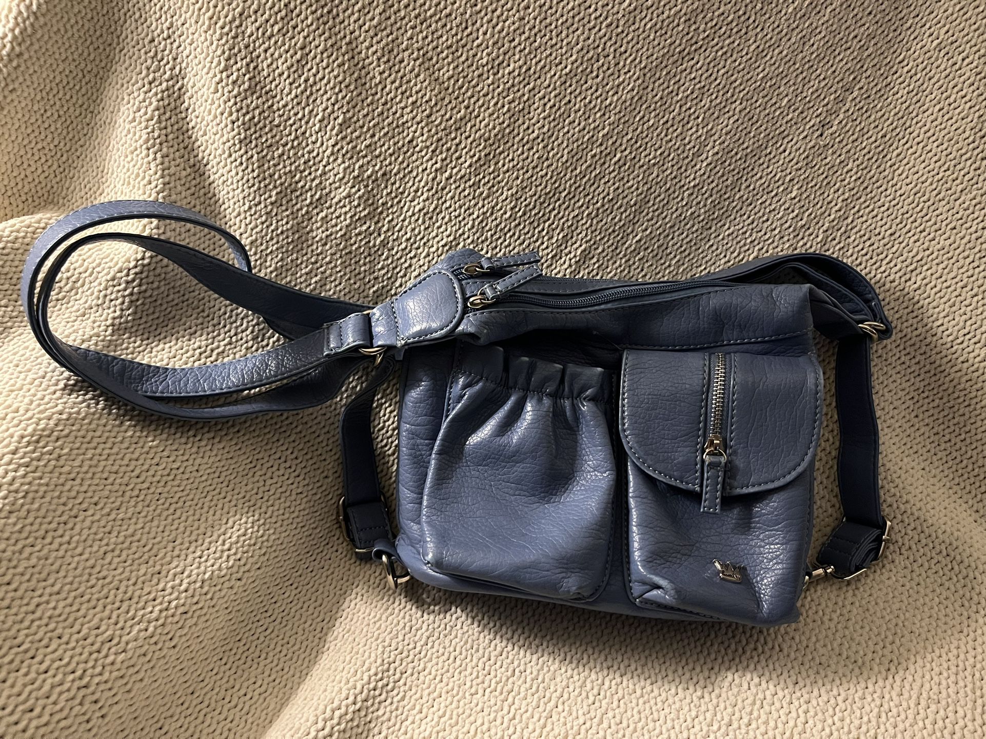 Baby Blue Vintage Bag