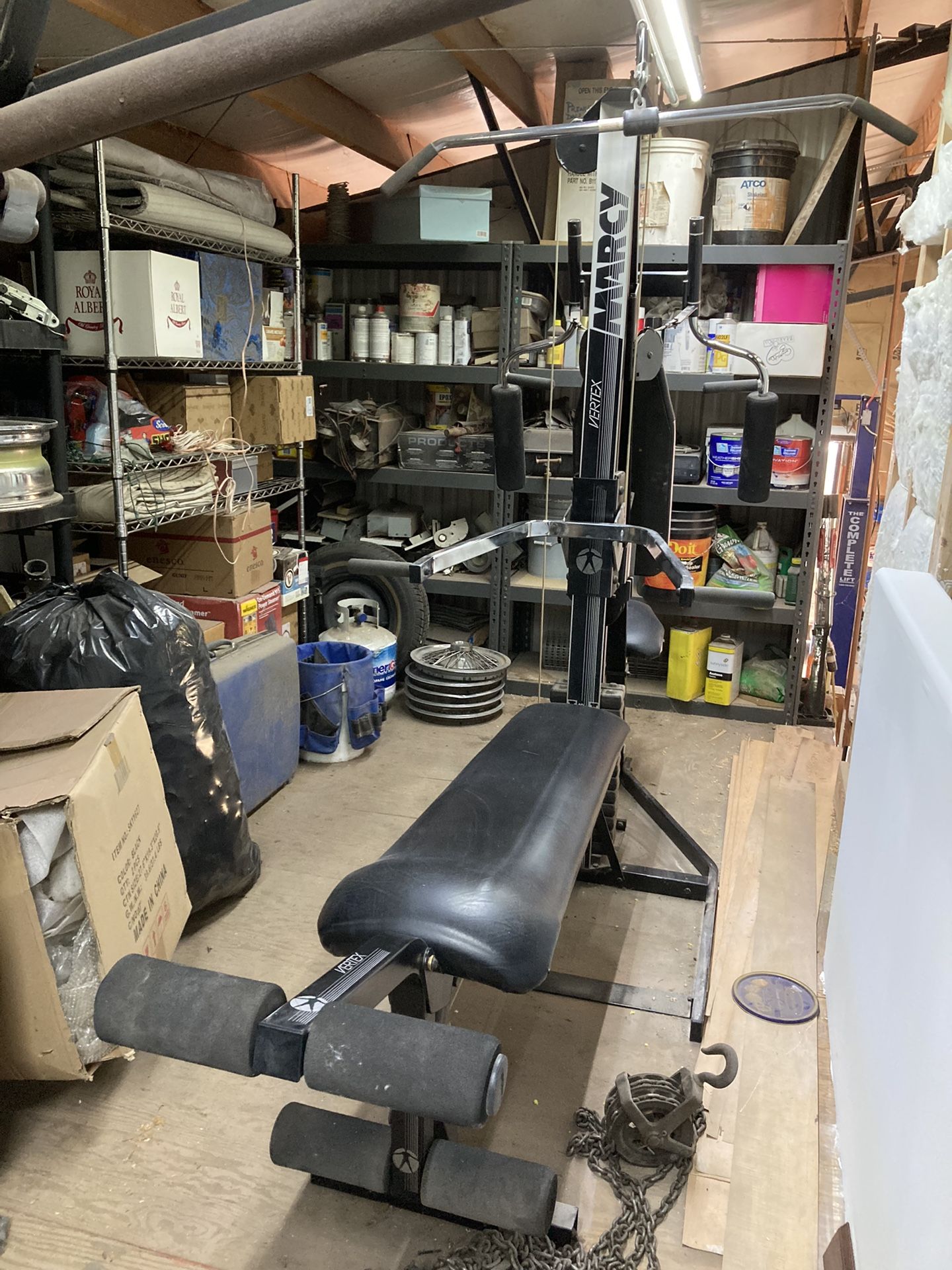Marcy Vertex Weight Machine