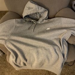 Grey Nike Hoodie 