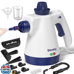 Steam Cleaner, Pressurized Handheld Steam Cleaner for Home with 12pcs Accesso