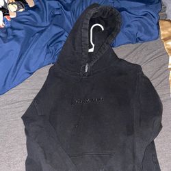 Black (Cotton) You Matter Hoodie- Men's L