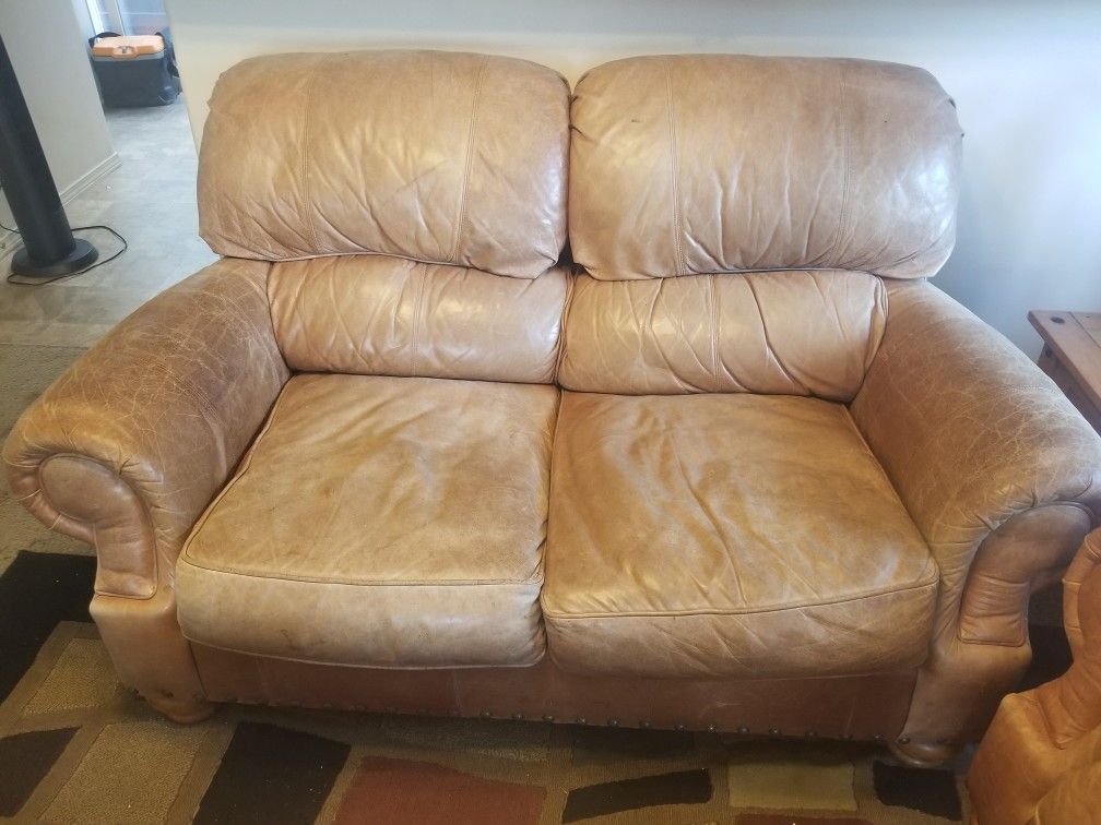 3 Piece Leather Couch Set for Sale in Bend, OR OfferUp