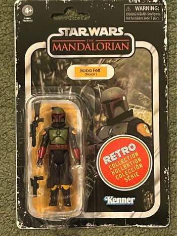 STAR WARS Retro Collection Boba Fett (Morak) Toy 3.75" The Mandalorian Collectible Toy Action Figure