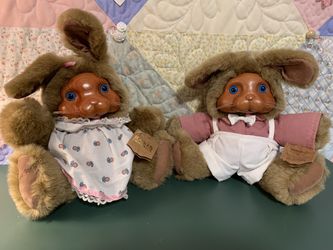 Raikes Bunnies “Bret And Ashley  Nicklebys” 1988