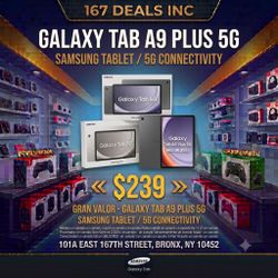 Galaxy Tab A9 plus 5G 64gb Unlocked