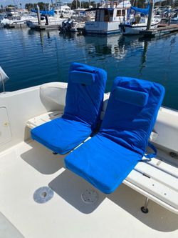 Boat chairs adjustable
