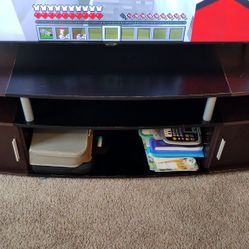 70" Heavy Weight TV Table Condition Like New  Move Out Sale 