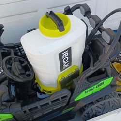 Ryobi 1 backpack sprayer 18v