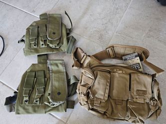 Bail out bag and ammo pouch
