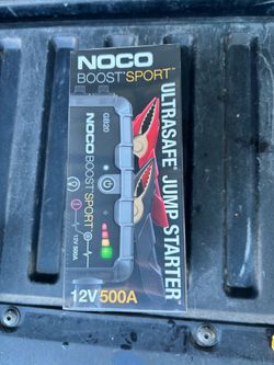Brand new Noco car jumpstarter gb20