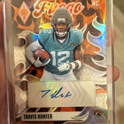 Panini Phoenix 2025 Travis Hunter Fuego autograph card FUS-TRA