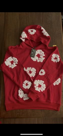 Denim Tears Red Hoodie 