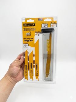 DeWALT 10-Piece Reciprocating Saw Blade Kit with ToughCase