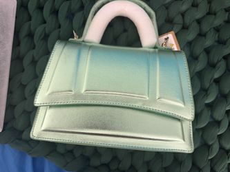 Mint Green Clutch