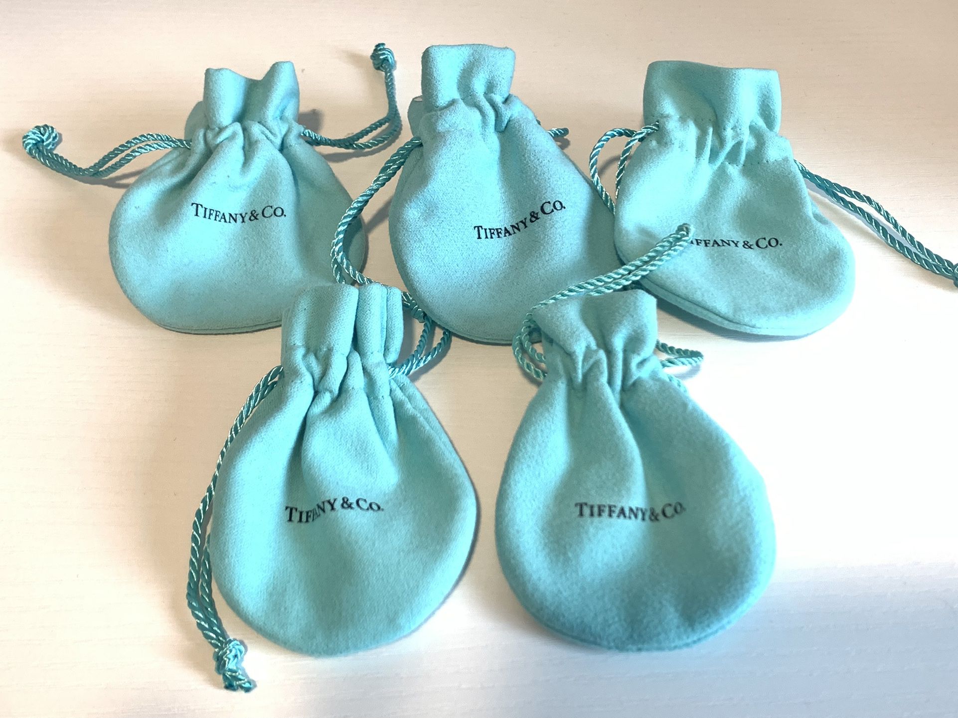 Genuine Tiffany & Co Jewelry Bags