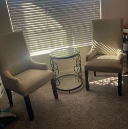 2 Accent  Chairs