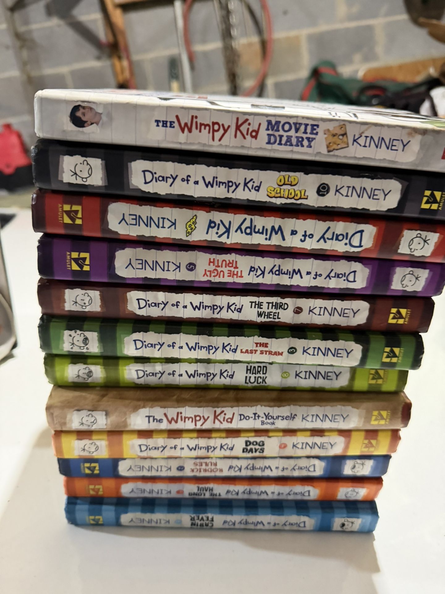 Wimpy Kid Diary Books 1-9 Plus The Movie Diary And Diary Of A Wimpy Kid Old School