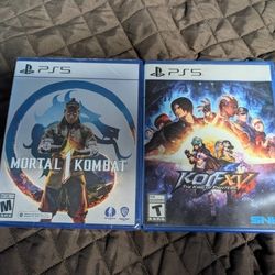 2 Games King Of Fighters Mortal Kombat 1 