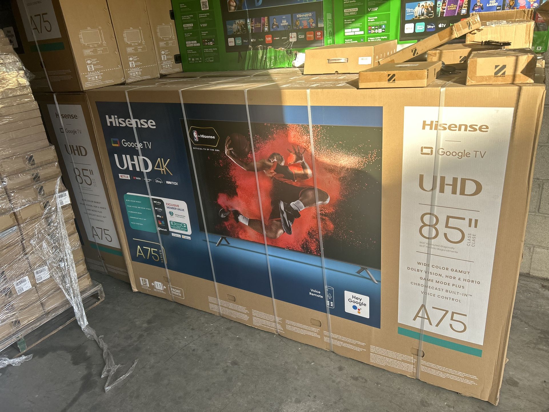 HISENSE 85 INCH 4K SMART TV