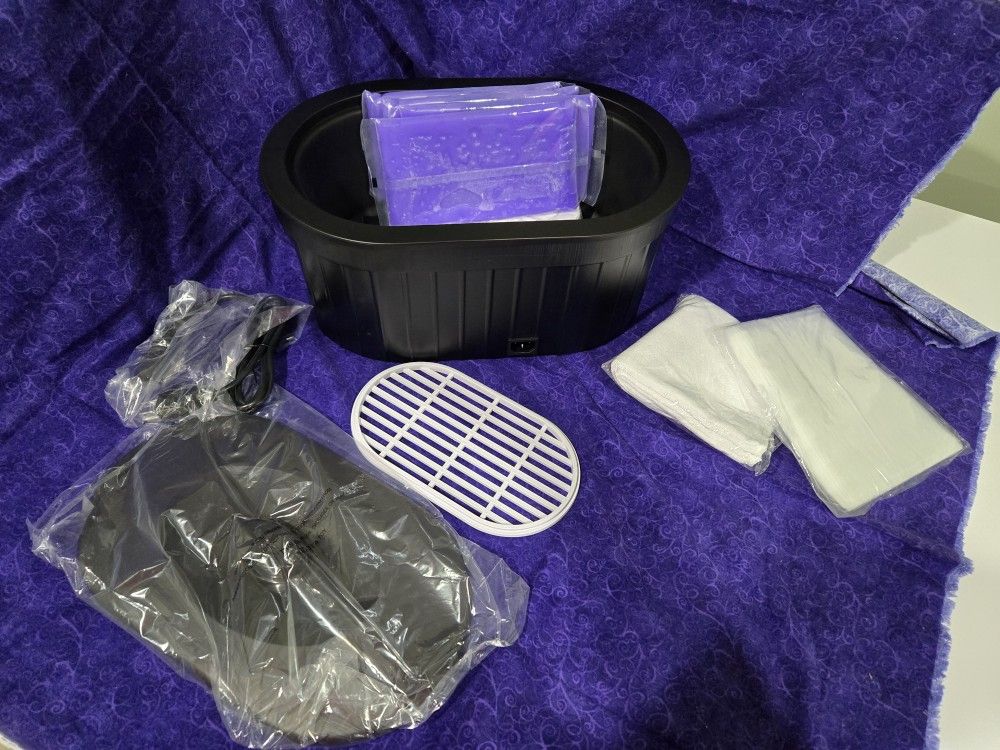 Paraffin Wax Machine for Hand and Feet, Waxkiss 5000ml Paraffin Bath with Lavender Paraffin Wax Warmer for Professional Spa & Arthritis Treatment At H