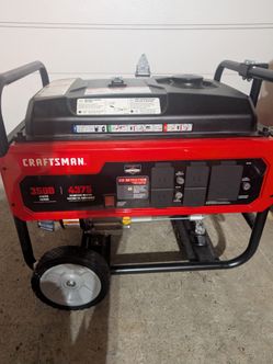 Brand New Never Used Craftsman 3500-watt running / 4375-watt starting gasoline portable generator