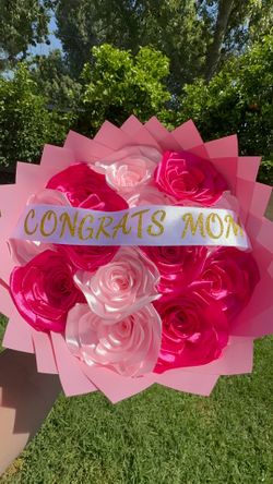 13 count ribbon rose bouquet with sash