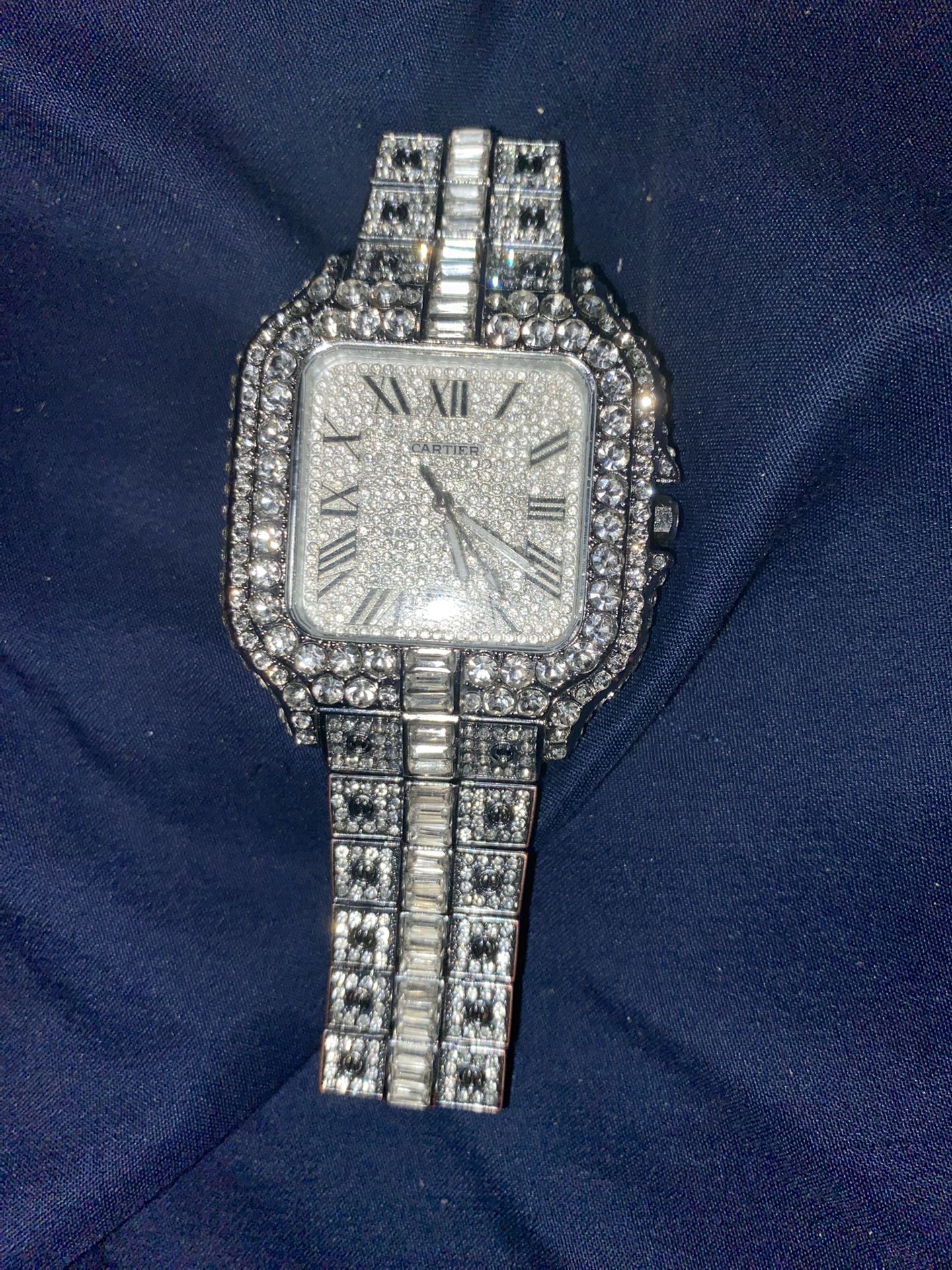 Moissanite Cartier Watch