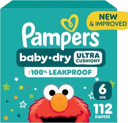 112 Pampers Ultra Cushiony (Size 6)