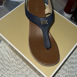 Michael Kors Navy Sandals 
