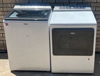 Whirlpool HE washer and dryer set