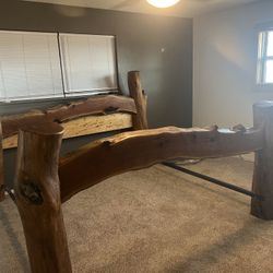 Super King Mesquite Bed Frame