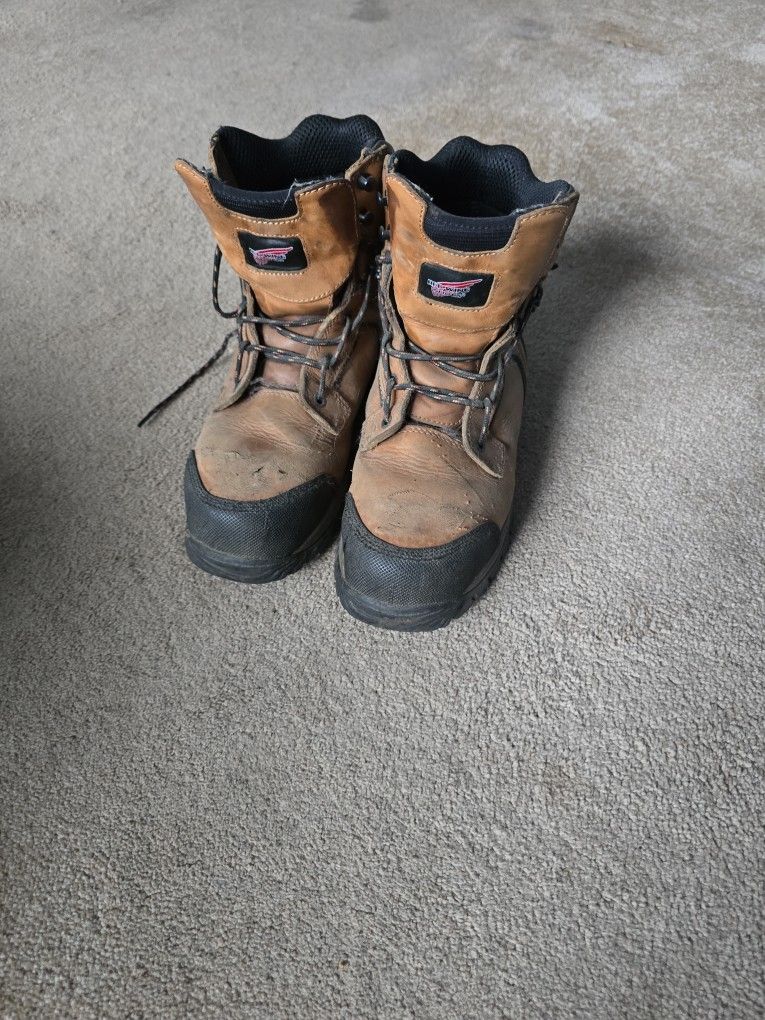 Red Wing Steel Toe Boots