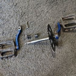 Pedals, Crank Arms, Sprocket Set for Onyx Ebike Moped